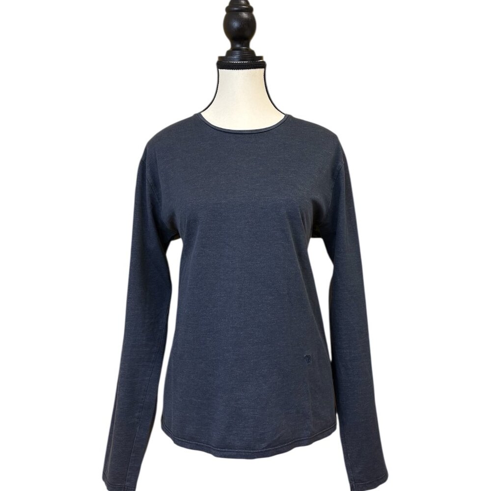 The Kooples Dark Blue Grey Long Sleeve Top (M)